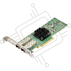 Сетевой контроллер NetXtreme P210p BCM957412A4120AC 10Gb Dual Port SFP PCI-E LP SGL (BCM957412A4120AC) SGL NX-E Dual-Port 10GbE SFP+ Ethernet Adapter