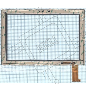 Сенсорное стекло (тачскрин) WJ916-FPC-V1.0, черное