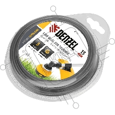 Леска для триммера Denzel EXTRA CORD двухкомпонентная круглая 3,0 мм 15 м