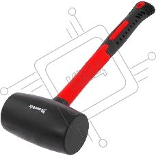 Киянка резиновая Matrix 11194 910 г, черная резина, фибергласовая рукоятка