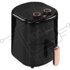 Аэрогриль Sakura SA-7677BK черный, 1200 Вт, 4 л, механическое управление, 9 программ