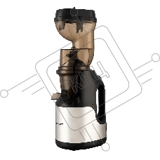 Соковыжималка шнекового типа Endever Sigma-103, черный/стальной, мощность 420 Вт, резервуар 1л, резервуар для мякоти 0,7 л, 2 шт./уп.