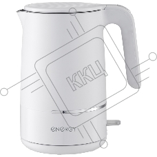 Чайник Energy E-216 1.7 л, белый, двойной корпус (164156)