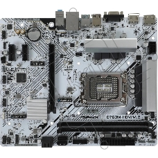 Материнская плата ASRock B760M-HDV/M.2, LGA 1700, Intel B760, 2xDDR5, 4xSATA, 2xM.2, 1xPCI-E 4.0 x16, 2xPCI-E x1, 1xDP, 1xHDMI, 1xVGA, 1x 2.5Gb LAN, 2xUSB-A 3.2 Gen 1, 3xUSB 2.0, 3x3.5 мм, 7.1, Micro-ATX