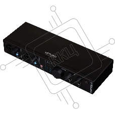 Аудиоинтерфейс USB Arturia MiniFuse 4 Black [800103] 24бит/192кГц, два комбинированных входа XLR-1/4 (микрофонный/линейный/инструментальный) +48 В, два входа 6,3 Jack, 4 выхода 6,3 Jack, 2 выхода для наушников, MIDI In/Out, 2x USB Hub