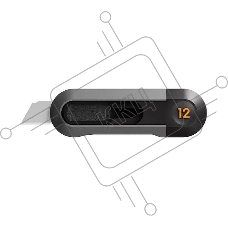 Нож Deli Технический нож Home Series черный Deli HT4007