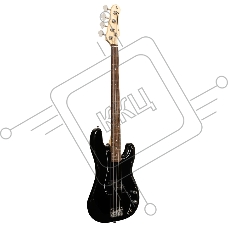 Бас-гитара STAGG SBP-30 BLK 4-х струнная форма Jazz Bass, корпус павловния, гриф клен, накладка грифа палисандр, 20 ладов, мензура 867 мм, колки никелированные, бридж PB Classic, звукосниматели 1xPB, регуляторы 1x громкости, 1x тона, цвет черный