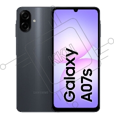 Смартфон Samsung Galaxy A07s 4Gb, 128Gb, черный