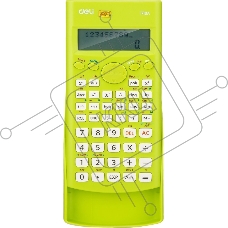 Калькулятор научный Deli E1710A/GRN зеленый 10+2-разр.