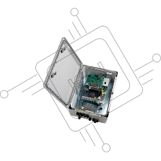 Коммутатор TFortis PSW-2G+Box, 4×100 Мбит/с PoE+ + 2×1 Гбит/с SFP Uplink, управляемый