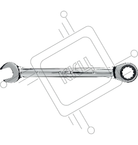 Комбинированный гаечный ключ ЗУБР трещоточный 19 мм