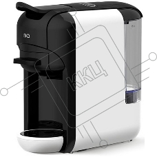Кофеварка комбинированная BQ CM3000 черный/белый, исп. кофе - молотый, капсулы Nespresso/Dolce Gusto, 0.6 л, 1450 Вт, 19 Бар.