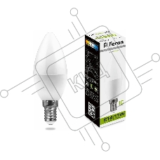 Лампа светодиодная FERON LB-770 (25942) 11W 230V E14 4000K свеча