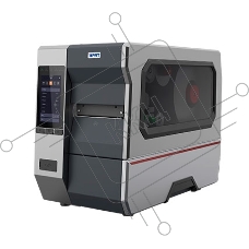 Принтер этикеток термотрансферный iDPRT iK4 Industrial 600 dpi, 152 мм/сек, USB, BlueTooth, Ethernet, RS232, USB Host, серый