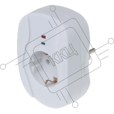Сетевой фильтр Buro 100SH-Plus-W (1 розетка) белый (коробка)