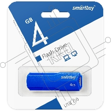 Флеш диск USB SmartBuy 4GB CLUE Blue (SB4GBCLU-BU)