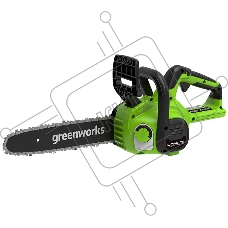 Цепная пила аккумуляторная GreenWorks G40CS30IIK4, 40V, 30 см,  с 1* АКБ 4А*ч и ЗУ (2007807UB)