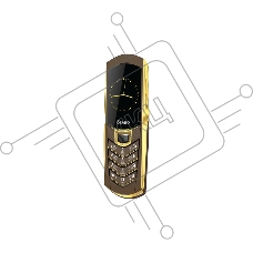 Мобильный телефон OLMIO K08 Coffee-Gold