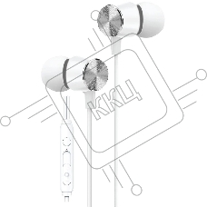 Наушники AKSBERRY (6900328360012) Y4 с микрофоном Type-C, белый