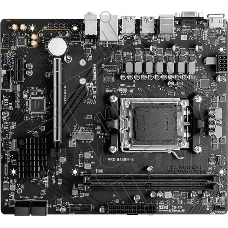 Материнская плата PRO B650M-E, AM5, AMD B650, 2xDDR5, 4xSATA, 1xM.2, 1xPCIe 4.0 x16, 1xPCIe 3.0 x1, 1xHDMI, 1xVGA, 1x1Gb LAN, Wi-Fi 6E, Bluetooth 5.3, 4xUSB-A 5Gbps, 6xUSB-A 2.0, 3x3.5 мм, 7.1, mATX