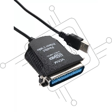 Кабель AM/LPT 1.8м VCOM Кабель-адаптер USB -> LPT (прямое подключение к LPT порту принтера), VUS7052