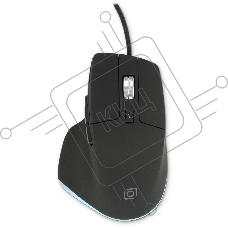 Мышь проводная Oklick 503M черный, 6400 dpi, USB, кнопки - 6