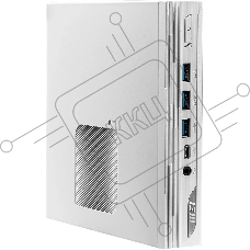 Неттоп MSI Pro DP10 12M-230XRU i3 1215U (1.2) 16Gb SSD512Gb UHDG noOS 2.5xGbitEth WiFi BT 120W белый (9S6-B0A622-230)