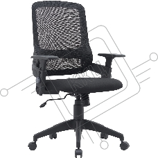 Кресло компьютерное Cactus CS-MC313-BK черный, сетка/ткань