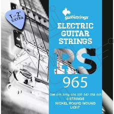 Комплект струн GALLI STRINGS RS965 для 8-струнной электрогитары