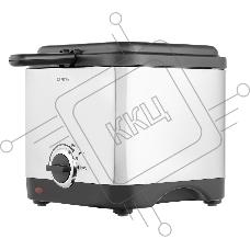 Фритюрница Centek CT-1430 900 Вт объем 1,5лЧаша - антипригарная, стальной корпус, окно