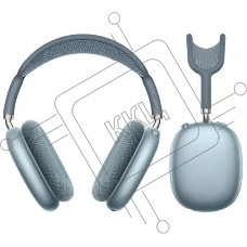 Наушники накладные Hoco W65 синий беспроводные bluetooth оголовье (50366)