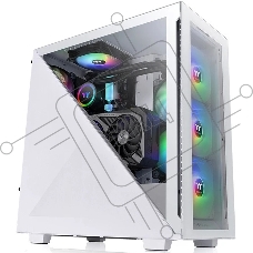 Компьютерный корпус Thermaltake Divider 300 TG ARGb белый без БП ATX 2x120mm 2xUSB3.0 audio front door bott PSU