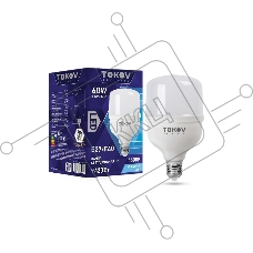 Лампа светодиодная TOKOV ELECTRIC 60Вт HP 6500К Е40/Е27 176-264В