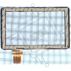 Сенсорное стекло (тачскрин) XC-PG0900-04 FPC, черное