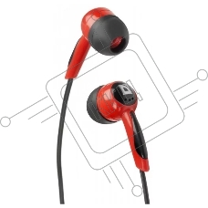 Наушники Defender Наушники вставки Basic 604 черный + красный 63605
