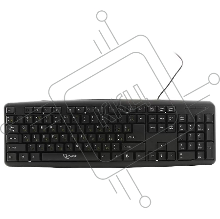 Клавиатура Gembird KB-8320U-BL черный {USB, 104 клавиши}