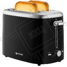 Тостер Vitek VT-1581, 780Вт, черный