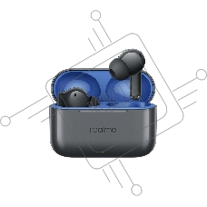 Гарнитура внутриканальные Realme Buds T200 серый беспроводные bluetooth в ушной раковине (6941764462069)