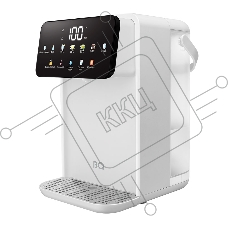 Термопот проточный BQ TP3001 White, мощность 2000 Вт, объем 3.2 л, сенсорное управление, количество температурных режимов: от 25 до 100°C, с шагом 1°С, выбор объема порции: 150, 200, 250, 300, 350, 400, 450, 500 мл, электрическая помпа, индикатор уровня воды, блокировка подачи воды, блокировка кнопок, защита от перегрева, дисплей LED, подсветка стакана, съемный резервуар для воды, пластиковый корпус, длина электрошнура: 0.9 м, напряжение 220-240 В, 50-60 Гц, защита от поражения электротоком класс I