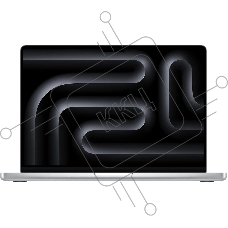 Ноутбук APPLE MacBook Pro 14 A2918 серебристый (M3/8Gb/1Tb SSD/MacOS) (MR7K3_RUSG) нужен переходник на EU