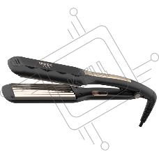 Стайлер для волос DELTA LUX DL-0540 черный/золотой, 45 мм, 215 °C, 1 режим