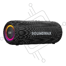 Портативная колонка SOUNDMAX SM-PS5026B черный