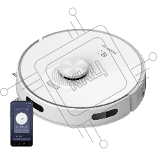 Робот-пылесос Polaris PVCR G2 5001 WI IQ HOME белый, 5100 мАч Li-ion, уборка сухая/влажная, пылесборник контейнер 0,4 л
