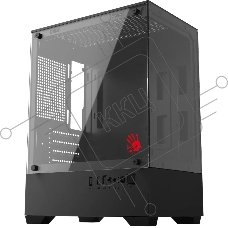 Корпус Bloody CC-125-BK, Mini-Tower, чёрный