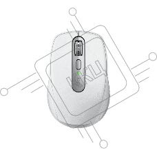 Мышь беспроводная/проводная Logitech MX Anywhere 3S серый, 8000 dpi, радиоканал, Bluetooth, USB, кнопки - 6