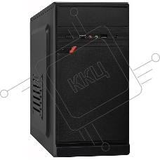 Корпус Minitower ExeGate BAA-106-UNS450 (mATX, БП UNS450 с вент. 12см, 2*USB, аудио, черный)