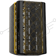 Компьютерный корпус без блока питания Geometric Future Model 2 The Ark, Mini-Tower, no fans, 3xUSB-A 3.0, 1xUSB 3.2 Type-C, mATX, mITX Black/Gold