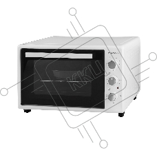 Мини-печь Willmark WOF-405W (40л,эмал.внутр.поверх,лампа,таймер, бел., 1500Вт)