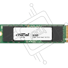 Накопитель SSD Crucial E100, 1Tb, PCIe 4.0 x4, M.2 2280, NVMe, R/W 5000/4500