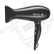 Фен SAKURA SA-4048BK черный, 2200 Вт